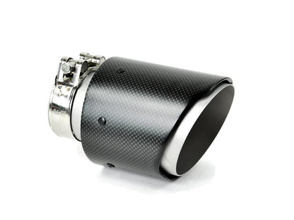 AutoTecknic Dry Carbon Fiber Exhaust Tip-Exhaust-Silicon Valley Bimmer