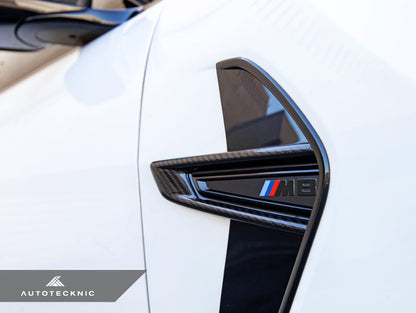 AutoTecknic Dry Carbon Fiber Fender Trim - F9X M8-Exterior-Silicon Valley Bimmer