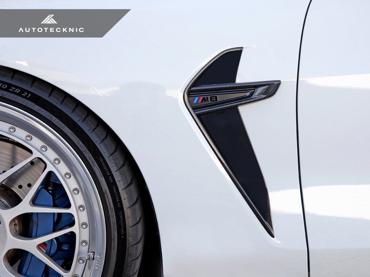 AutoTecknic Dry Carbon Fiber Fender Trim - F9X M8-Exterior-Silicon Valley Bimmer