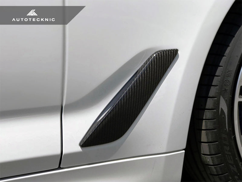 AutoTecknic Dry Carbon Fiber Fender Trim - G30 5-Series-Exterior-Silicon Valley Bimmer