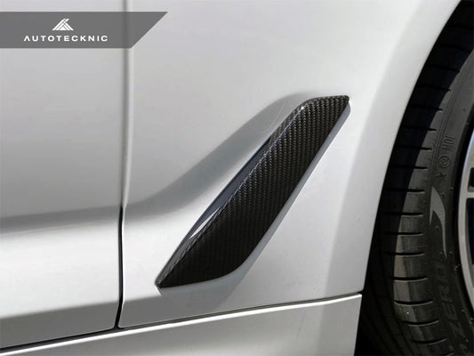 AutoTecknic Dry Carbon Fiber Fender Trim - G30 5-Series-Exterior-Silicon Valley Bimmer