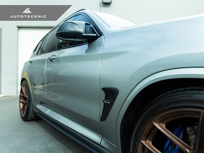 AutoTecknic Dry Carbon Fiber Fender Trim Set - F97 X3M | F98 X4M | G01 X3 | G02 X4-Exterior-Silicon Valley Bimmer
