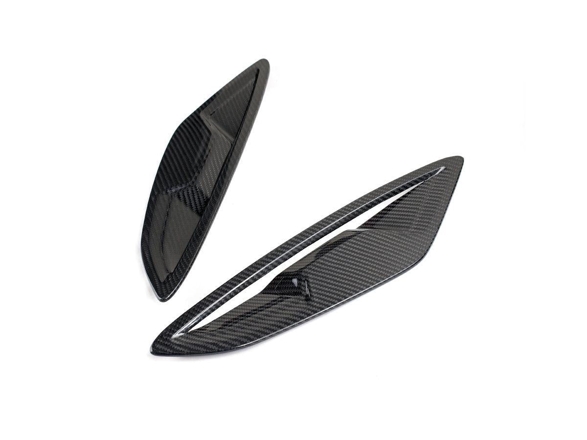 AutoTecknic Dry Carbon Fiber Fender Trim Set - G14/ G15/ G16 8-Series-Exterior-Silicon Valley Bimmer