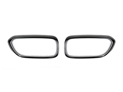 AutoTecknic Dry Carbon Fiber Front Grille Covers - G30 5-Series-Exterior-Silicon Valley Bimmer