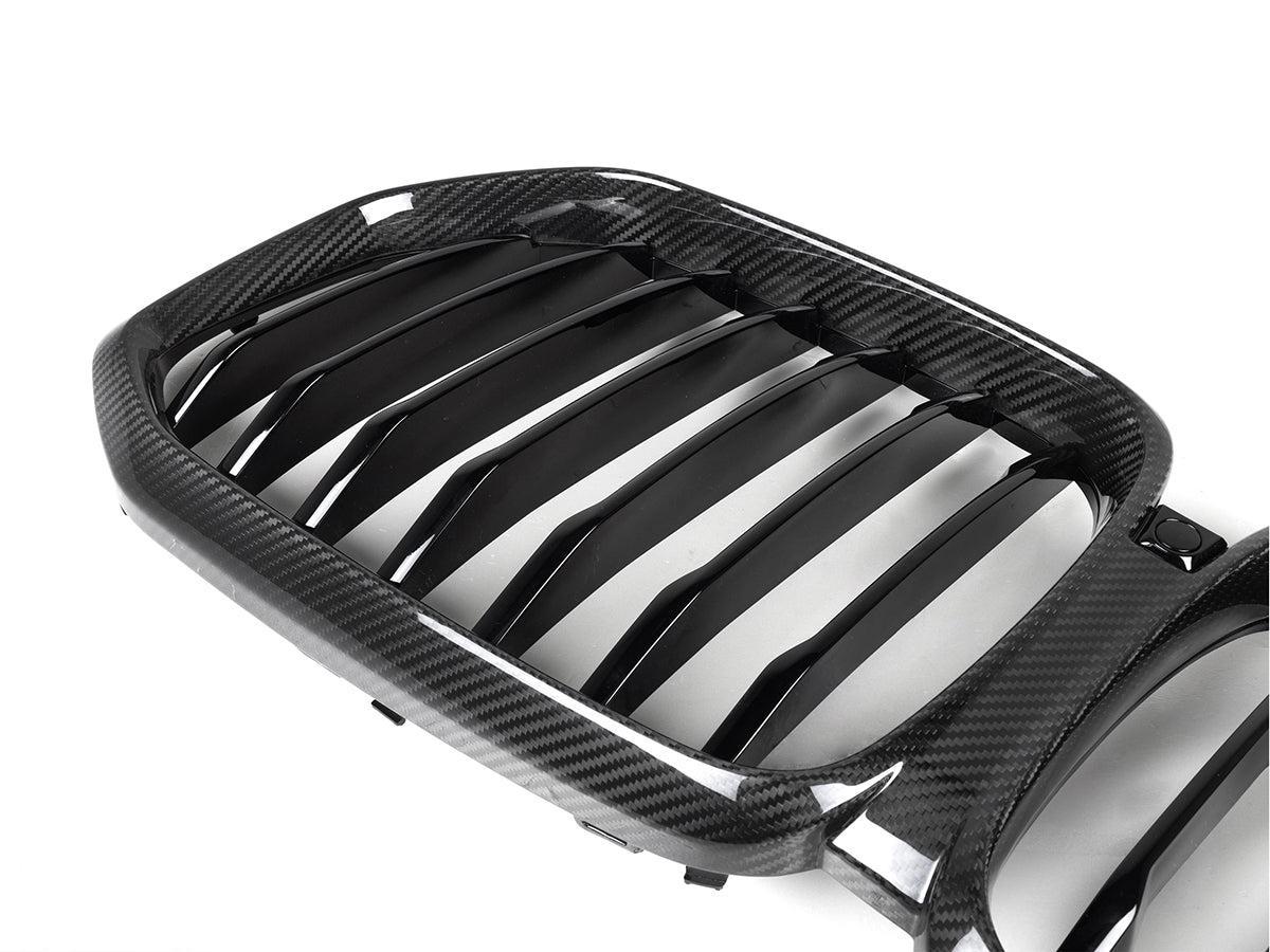 AutoTecknic Dry Carbon Fiber Front Grille - G05 X5 Pre-LCI-Exterior-Silicon Valley Bimmer