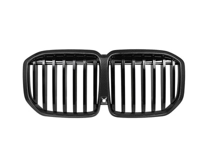 AutoTecknic Dry Carbon Fiber Front Grille - G07 X7 LCI-Exterior-Silicon Valley Bimmer
