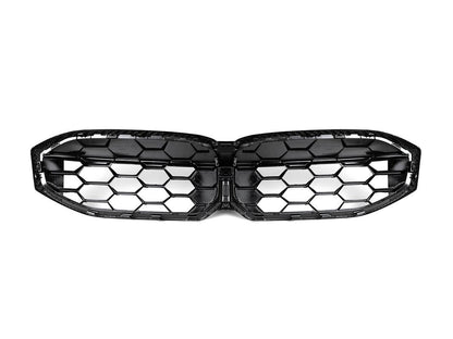 AutoTecknic Dry Carbon Fiber Honeycomb Front Grille - G20 3-Series LCI-Exterior-Silicon Valley Bimmer
