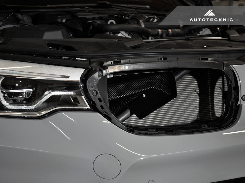 AutoTecknic Dry Carbon Fiber Intake Air Scoop Set - F90 M5-Exterior-Silicon Valley Bimmer