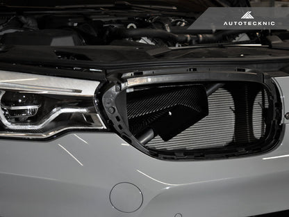 AutoTecknic Dry Carbon Fiber Intake Air Scoop Set - F90 M5-Exterior-Silicon Valley Bimmer