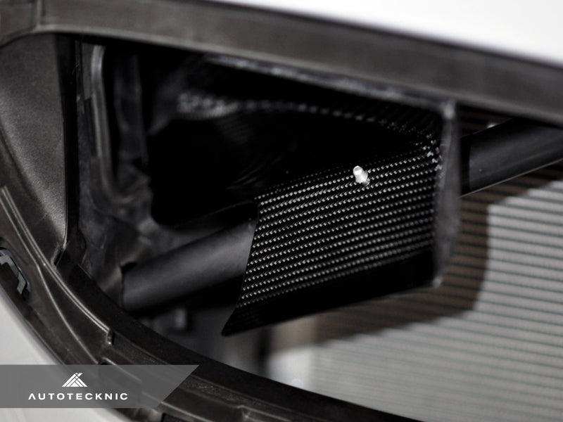 AutoTecknic Dry Carbon Fiber Intake Air Scoop Set - F91/ F92/ F93 M8-Exterior-Silicon Valley Bimmer