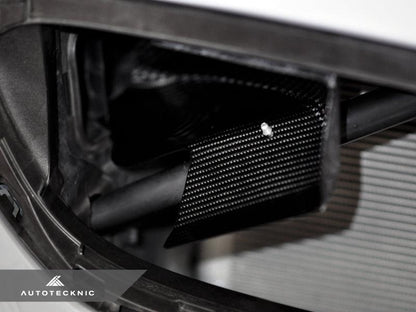 AutoTecknic Dry Carbon Fiber Intake Air Scoop Set - F91/ F92/ F93 M8-Exterior-Silicon Valley Bimmer