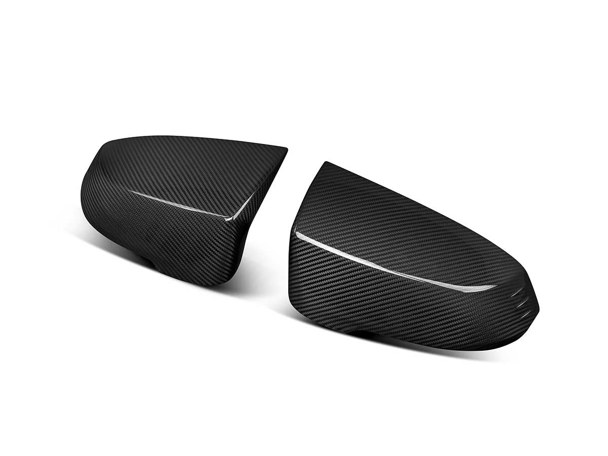 AutoTecknic Dry Carbon Fiber Mirror Cap Set - F74 M235 xDrive Gran Coupe-Mirror Caps-Silicon Valley Bimmer