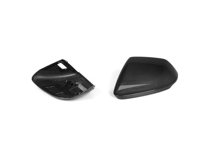 AutoTecknic Dry Carbon Fiber Mirror Cap Set - Lamborghini Urus-Exterior-Silicon Valley Bimmer