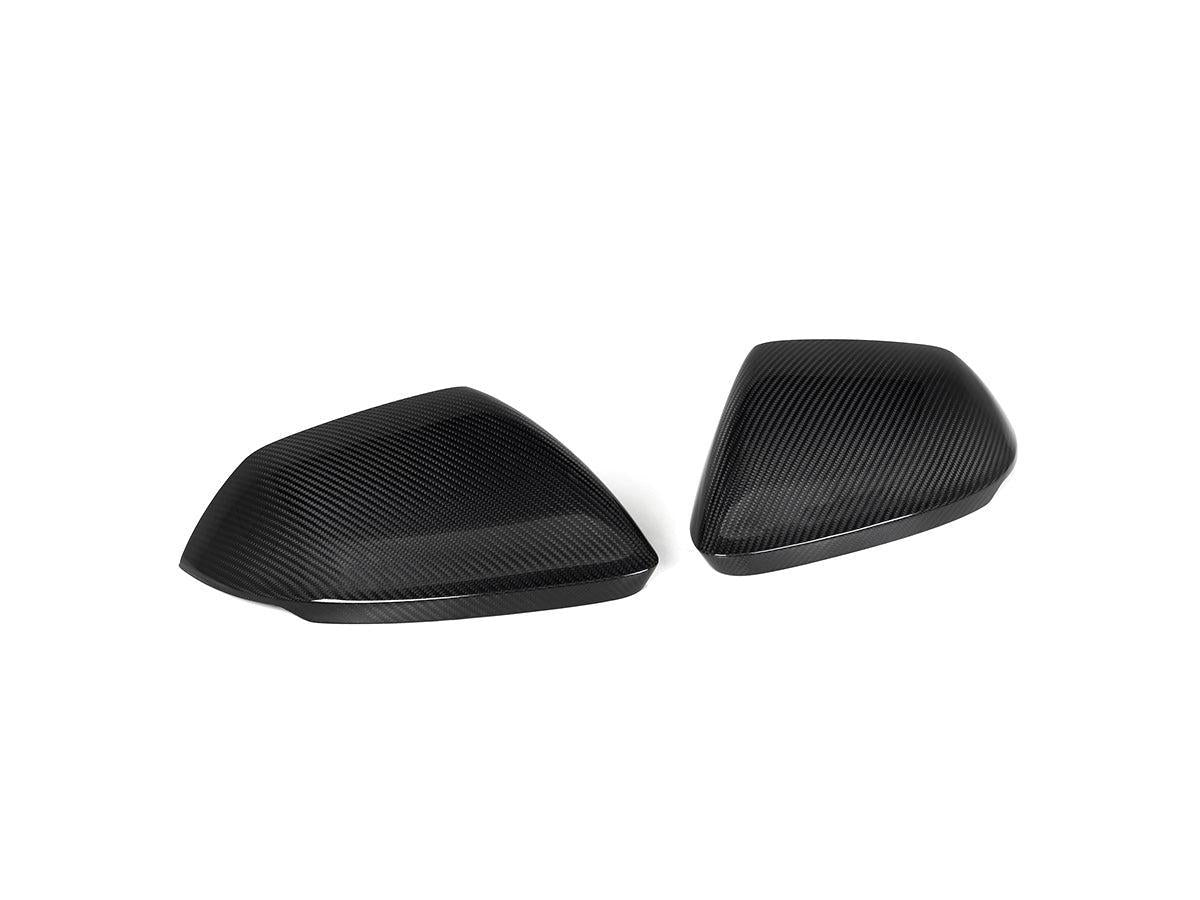 AutoTecknic Dry Carbon Fiber Mirror Cap Set - Lamborghini Urus-Exterior-Silicon Valley Bimmer