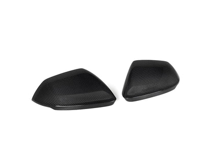 AutoTecknic Dry Carbon Fiber Mirror Cap Set - Lamborghini Urus-Exterior-Silicon Valley Bimmer