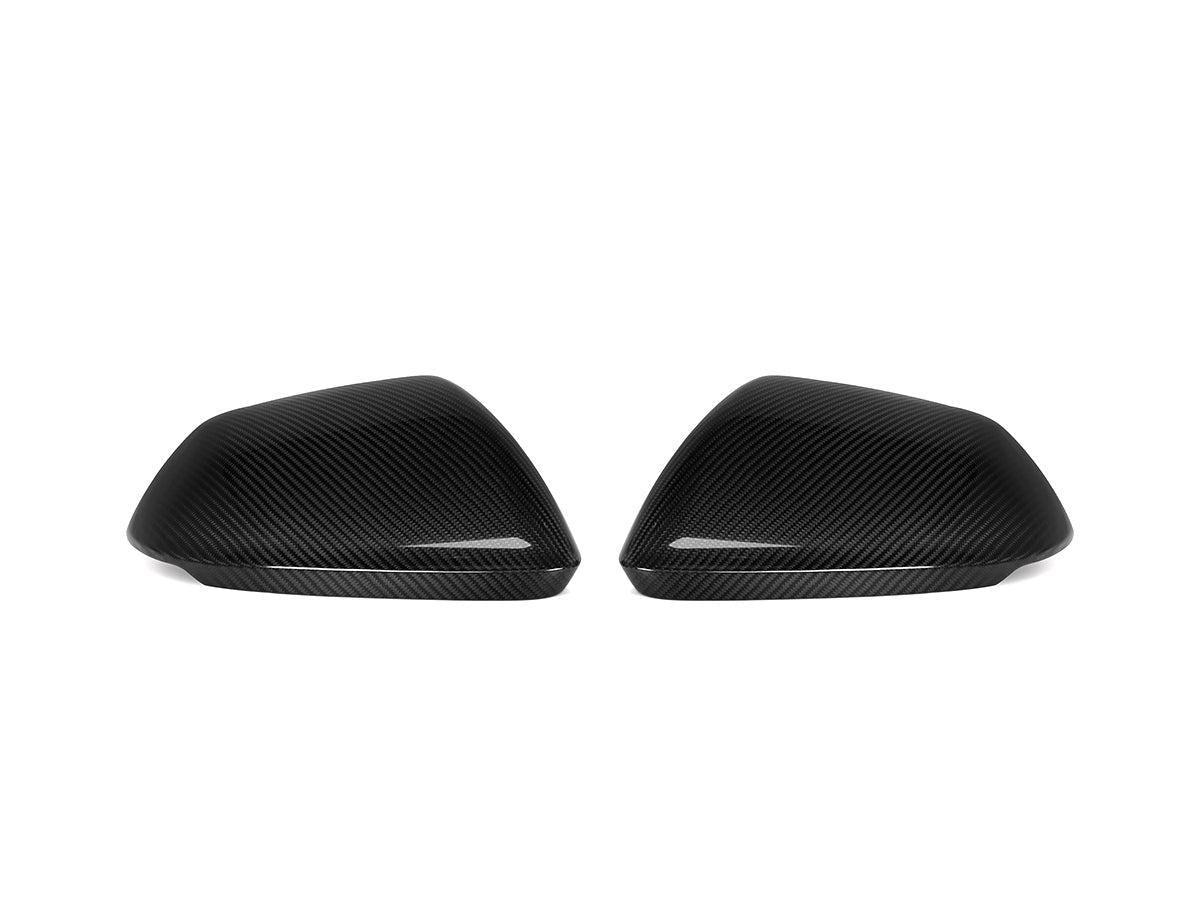 AutoTecknic Dry Carbon Fiber Mirror Cap Set - Lamborghini Urus-Exterior-Silicon Valley Bimmer