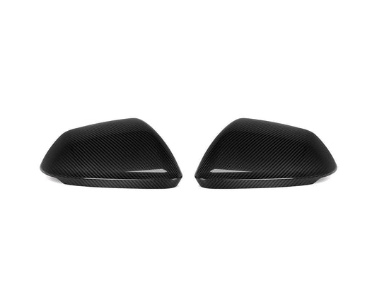 AutoTecknic Dry Carbon Fiber Mirror Cap Set - Lamborghini Urus-Exterior-Silicon Valley Bimmer
