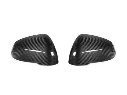AutoTecknic Dry Carbon Fiber Mirror Cover Set - U11 X1-Exterior-Silicon Valley Bimmer