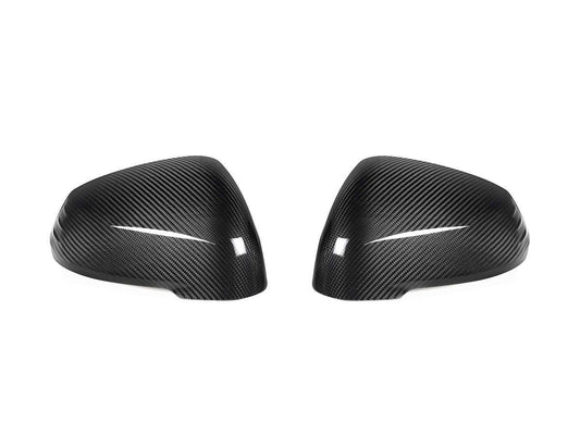 AutoTecknic Dry Carbon Fiber Mirror Cover Set - U11 X1-Exterior-Silicon Valley Bimmer