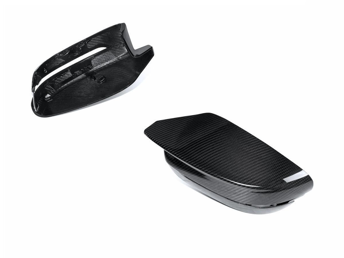 AutoTecknic Dry Carbon Fiber Mirror Covers - G20 M340I LCI | G22 M440I LCI-Exterior-Silicon Valley Bimmer