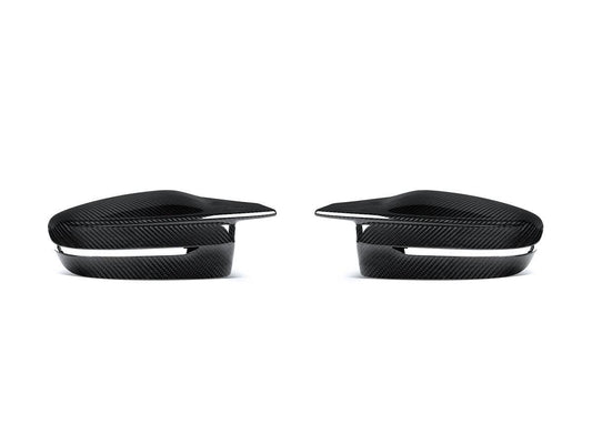 AutoTecknic Dry Carbon Fiber Mirror Covers - G20 M340I LCI | G22 M440I LCI-Exterior-Silicon Valley Bimmer