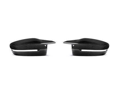 AutoTecknic Dry Carbon Fiber Mirror Covers - G80 M3 | G82/ G83 M4-Exterior-Silicon Valley Bimmer