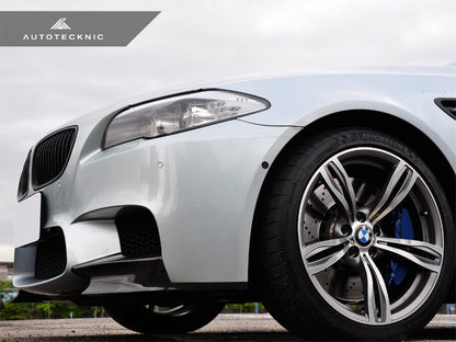 AutoTecknic Dry Carbon Fiber Performante Aero Splitters - F10 M5-Exterior-Silicon Valley Bimmer