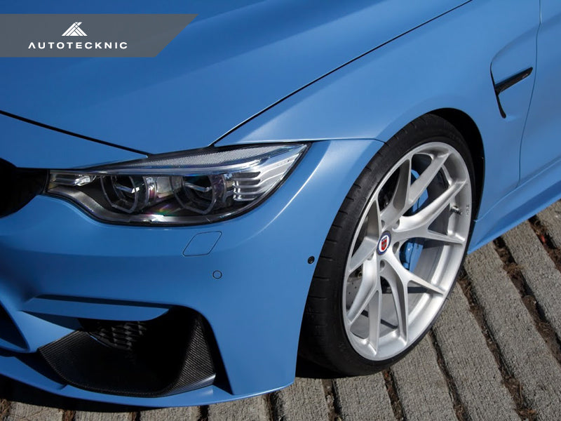AutoTecknic Dry Carbon Fiber Performante Aero Splitters - F80 M3 | F82 M4-Exterior-Silicon Valley Bimmer