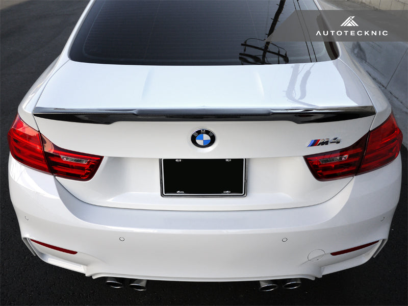 AutoTecknic Dry Carbon Fiber Performante Trunk Spoiler - F82 M4 | M4 Competition-Exterior-Silicon Valley Bimmer