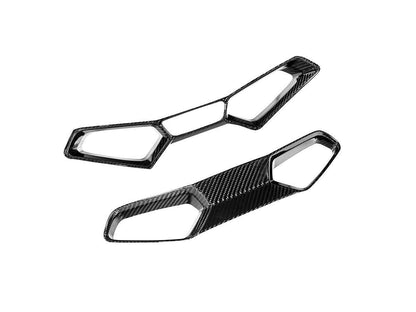 AutoTecknic Dry Carbon Fiber Seat Belt Outlet Cover Set - BMW G80 M3 | G82 M4 | G87 M2 | M Carbon Bucket Seats-Seats-Silicon Valley Bimmer