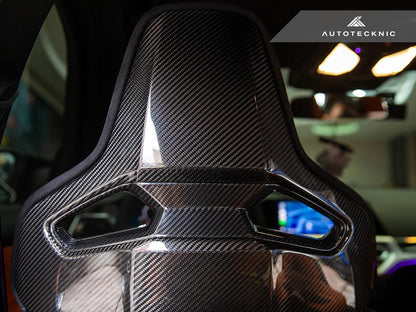 AutoTecknic Dry Carbon Fiber Seat Belt Outlet Cover Set - BMW G80 M3 | G82 M4 | G87 M2 | M Carbon Bucket Seats-Seats-Silicon Valley Bimmer
