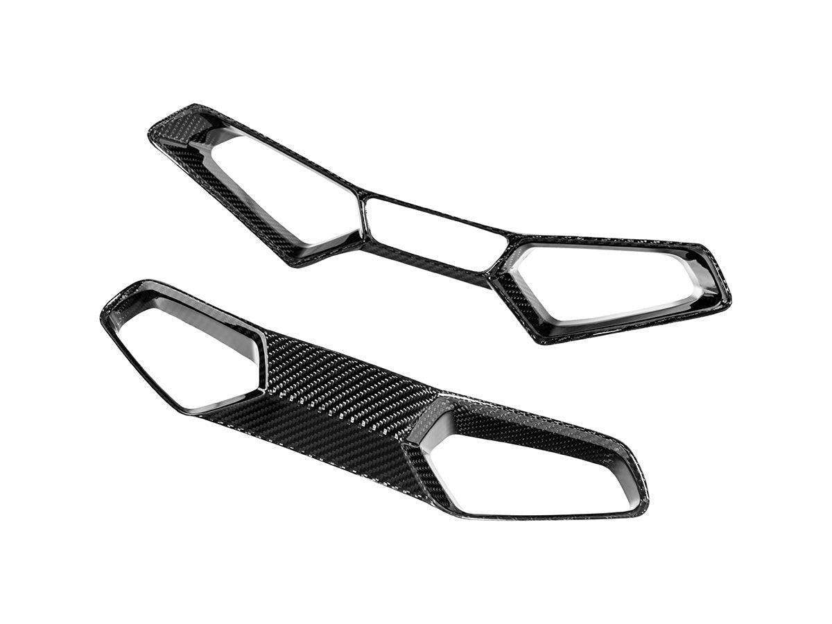 AutoTecknic Dry Carbon Fiber Seat Belt Outlet Cover Set - BMW G80 M3 | G82 M4 | G87 M2 | M Carbon Bucket Seats-Seats-Silicon Valley Bimmer