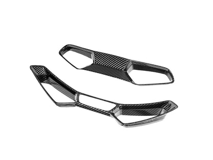 AutoTecknic Dry Carbon Fiber Seat Belt Outlet Cover Set - BMW G80 M3 | G82 M4 | G87 M2 | M Carbon Bucket Seats-Seats-Silicon Valley Bimmer
