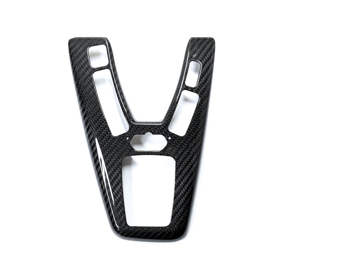 AutoTecknic Dry Carbon Fiber Shift Console Trim - F10 M5 M-DCT-Interior-Silicon Valley Bimmer