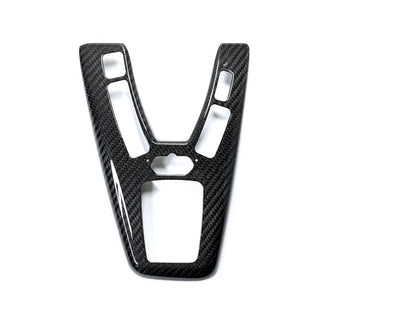 AutoTecknic Dry Carbon Fiber Shift Console Trim - F10 M5 M-DCT-Interior-Silicon Valley Bimmer