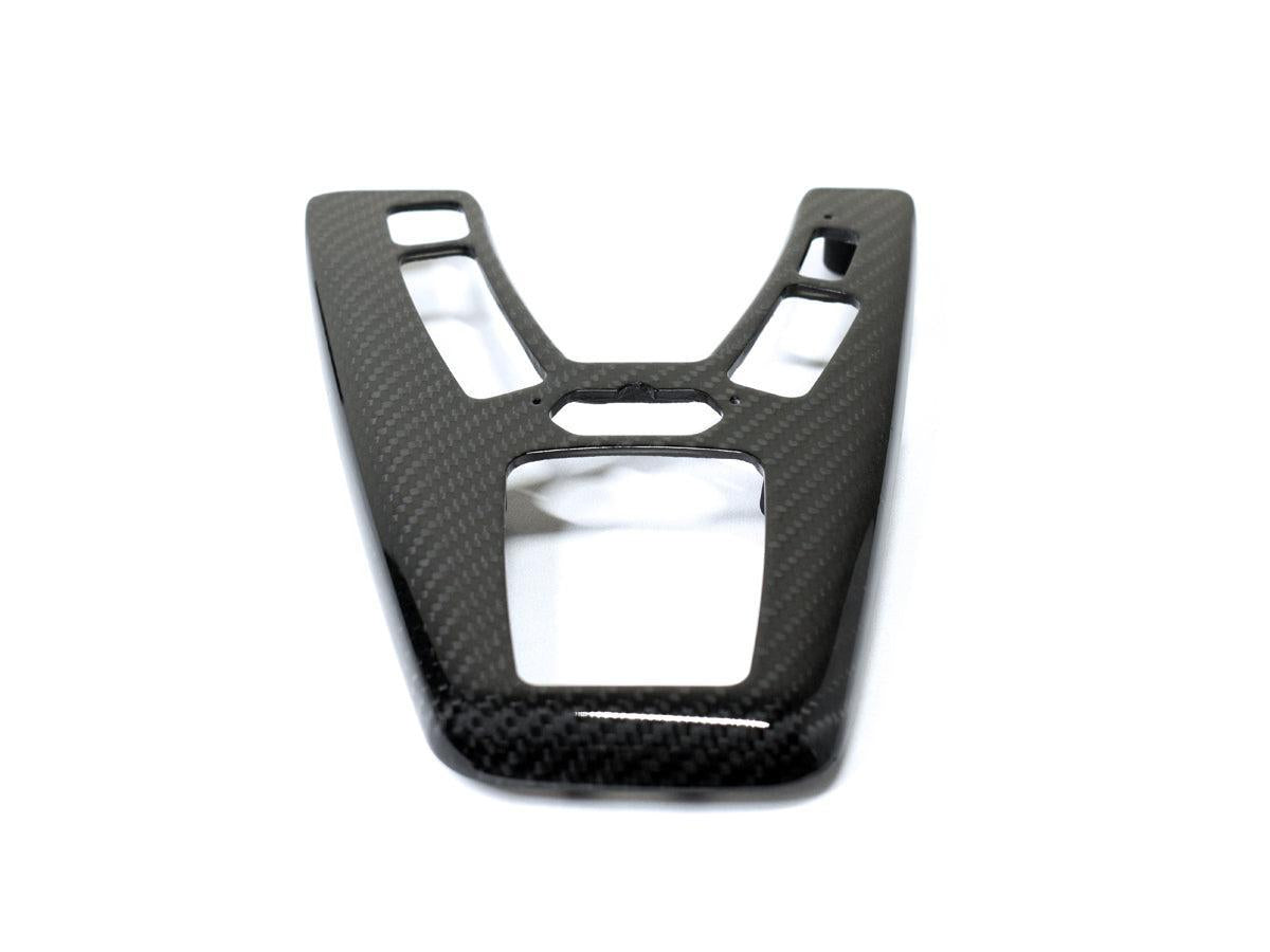 AutoTecknic Dry Carbon Fiber Shift Console Trim - F10 M5 M-DCT-Interior-Silicon Valley Bimmer