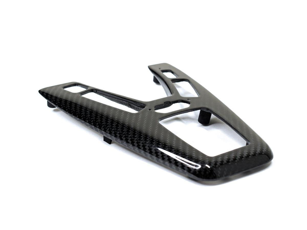 AutoTecknic Dry Carbon Fiber Shift Console Trim - F10 M5 M-DCT-Interior-Silicon Valley Bimmer