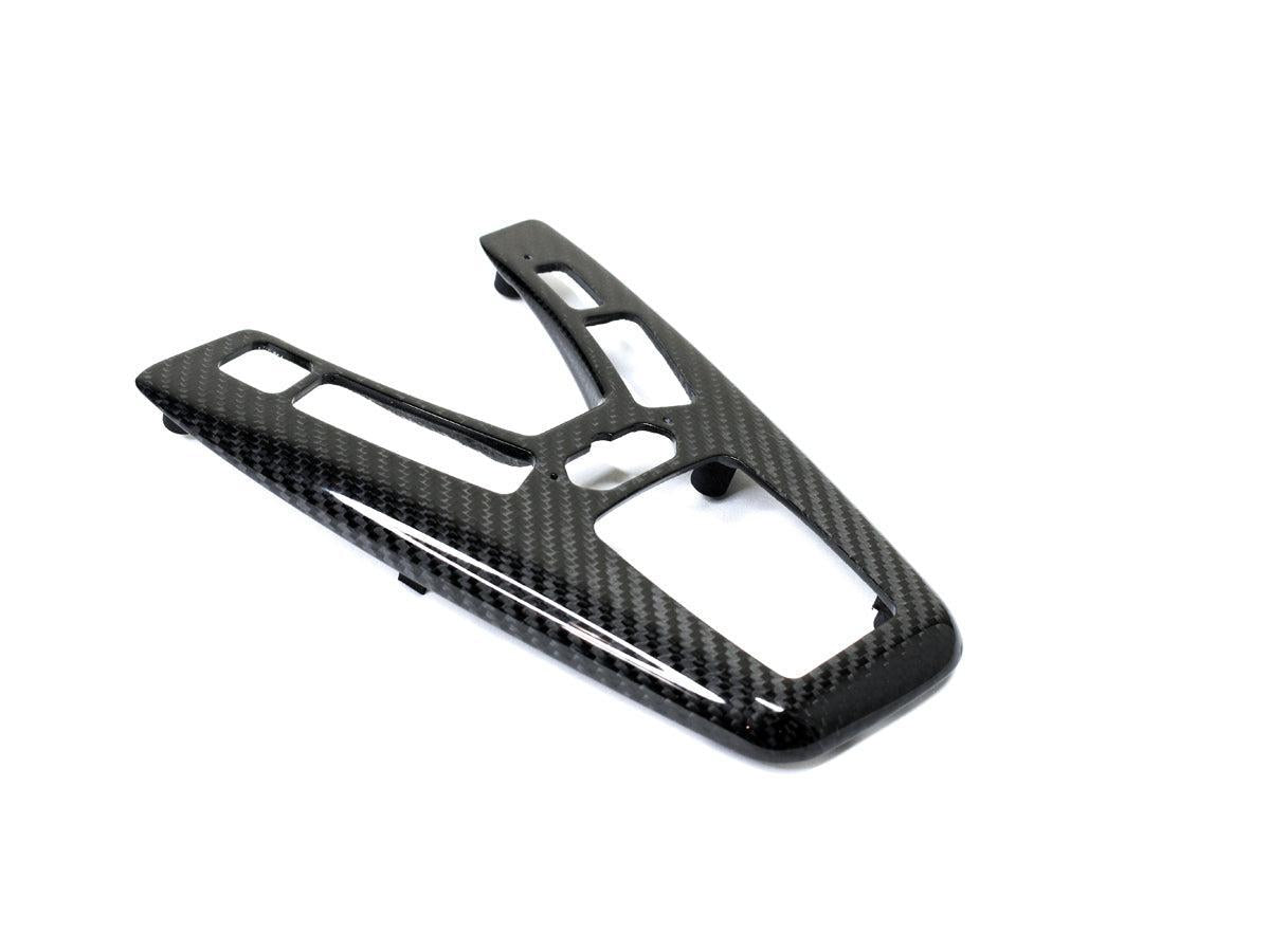 AutoTecknic Dry Carbon Fiber Shift Console Trim - F10 M5 M-DCT-Interior-Silicon Valley Bimmer
