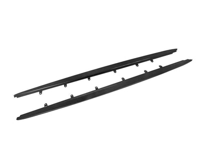 AutoTecknic Dry Carbon Fiber Side Skirt Extension Set - F90 M5 | G30 5-Series-Exterior-Silicon Valley Bimmer