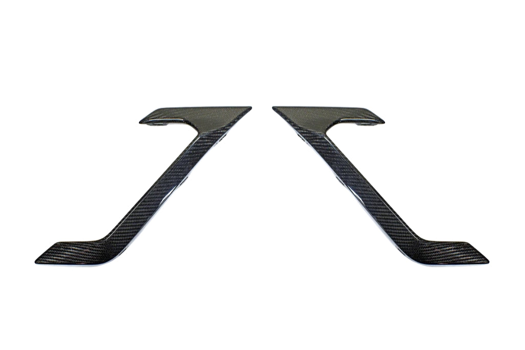 AutoTecknic Dry Carbon Fiber Side Vent Set - F96 X6M-Exterior-Silicon Valley Bimmer