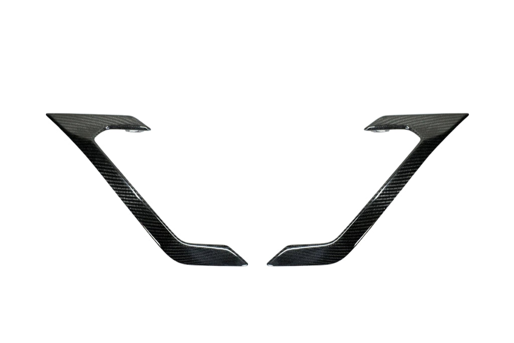 AutoTecknic Dry Carbon Fiber Side Vent Set - F96 X6M-Exterior-Silicon Valley Bimmer