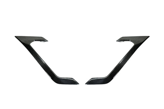 AutoTecknic Dry Carbon Fiber Side Vent Set - F96 X6M-Exterior-Silicon Valley Bimmer
