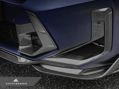 AutoTecknic Dry Carbon Front Bumper Air Vent Set - F97 X3M LCI | F98 X4M LCI-Exterior-Silicon Valley Bimmer
