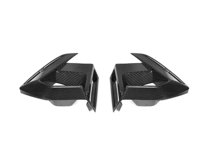 AutoTecknic Dry Carbon Front Bumper Air Vent Set - F97 X3M LCI | F98 X4M LCI-Exterior-Silicon Valley Bimmer