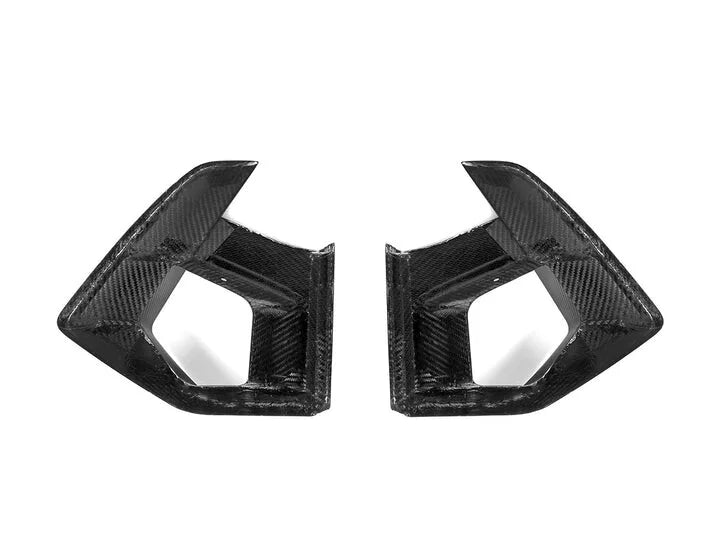 AutoTecknic Dry Carbon Front Bumper Air Vent Set - F97 X3M LCI | F98 X4M LCI-Exterior-Silicon Valley Bimmer