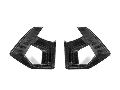 AutoTecknic Dry Carbon Front Bumper Air Vent Set - F97 X3M LCI | F98 X4M LCI-Exterior-Silicon Valley Bimmer