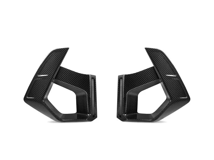 AutoTecknic Dry Carbon Front Bumper Air Vent Set - F97 X3M LCI | F98 X4M LCI-Exterior-Silicon Valley Bimmer