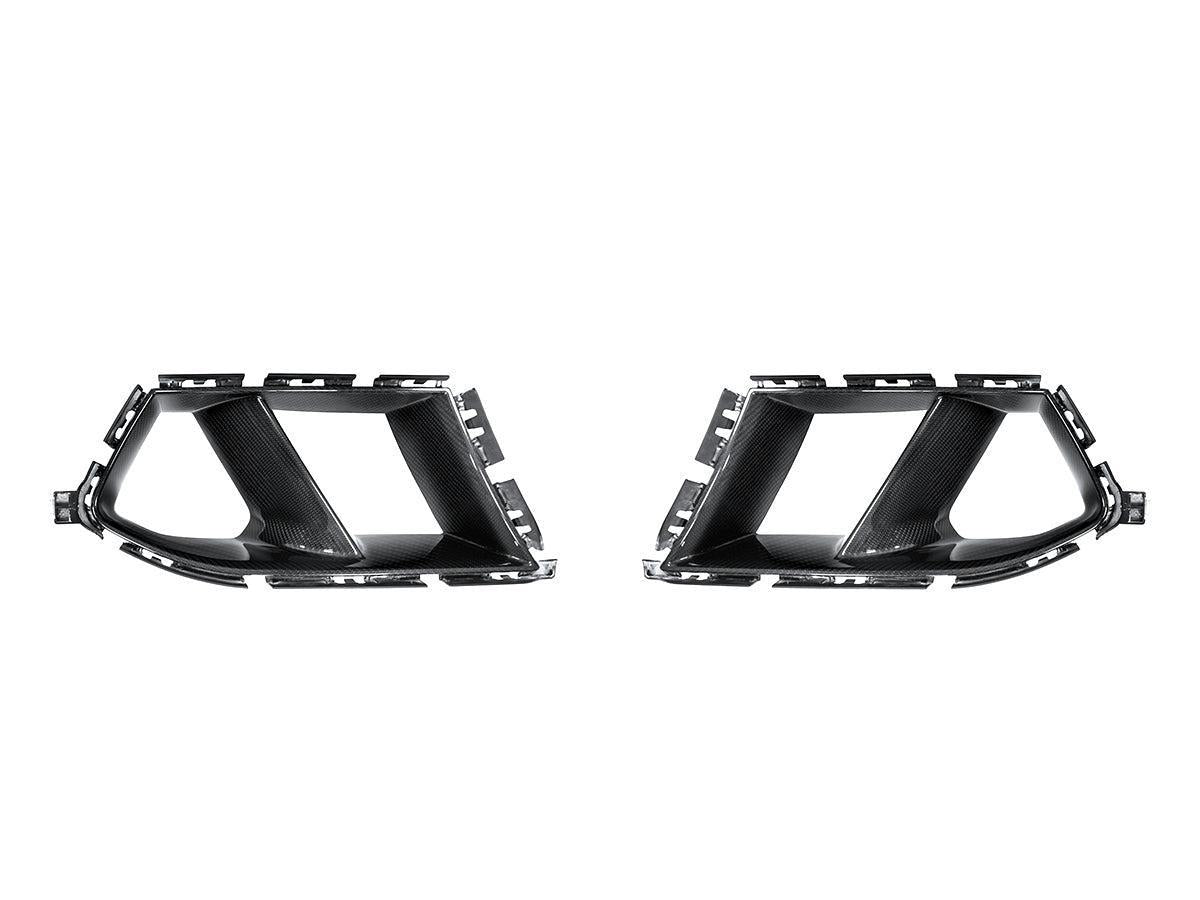 AutoTecknic Dry Carbon Front Bumper Lower Vent Set - G80 M3 | G82/ G83 M4-Exterior-Silicon Valley Bimmer