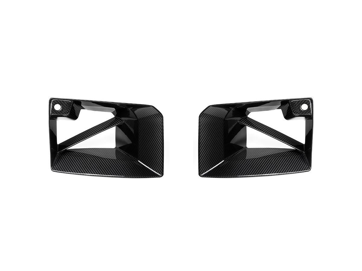 AutoTecknic Dry Carbon Front Bumper Lower Vent Set - G87 M2-Exterior-Silicon Valley Bimmer