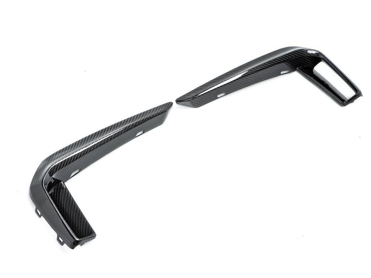 AutoTecknic Dry Carbon Front Bumper Trim - G30 5-Series M-Sport-Exterior-Silicon Valley Bimmer